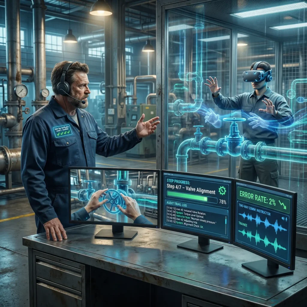 Misterine Virtual realaity platform is a new-generation digital training and assistance platform. It moves costly, risky, and logistically complex training into a safe, realistic, and fully controlled environment.